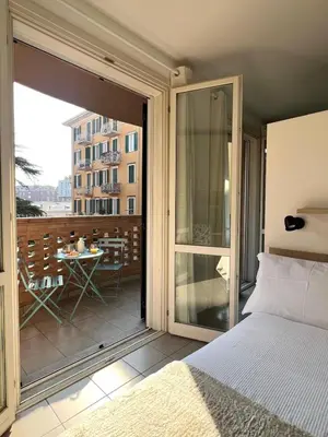 Letto o letti in una camera di I pini
