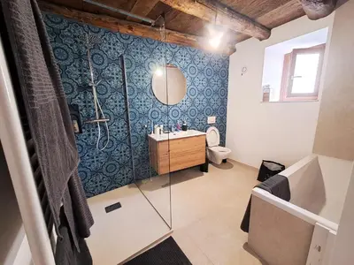 Bagno di Villa with panoramic views at Minucciano !
