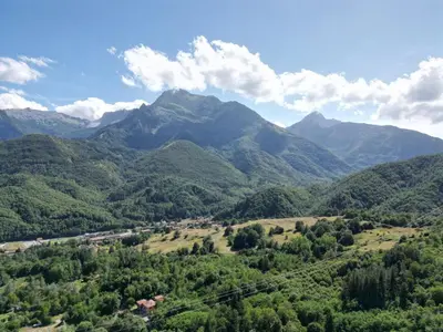 Paesaggio naturale nelle vicinanze della casa vacanze