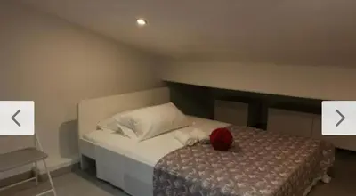 Letto o letti in una camera di Mansarda 2 SB