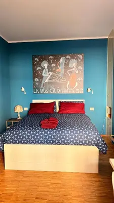 Letto o letti in una camera di AppArt - Manu Maison