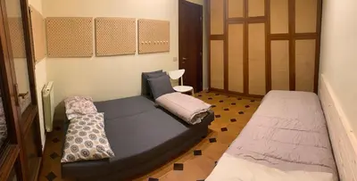 Letto o letti in una camera di La Casa 44