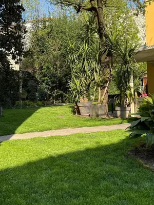 Giardino di La tua casa con giardino a 2 passi dal centro