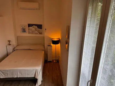 Letto o letti in una camera di JOIVY Cosy Studio Near Rapallo Beach - Via Baisi