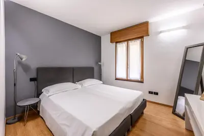 Letto o letti in una camera di Emilia Studios 6