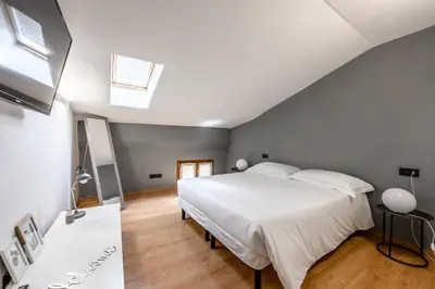 Letto o letti in una camera di Emilia Studios 7