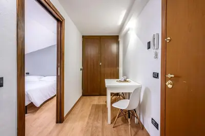 Letto o letti in una camera di Emilia Studios 8