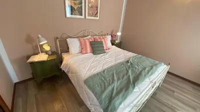 Letto o letti in una camera di Dal Maestro-Camere a Rivanazzano Terme