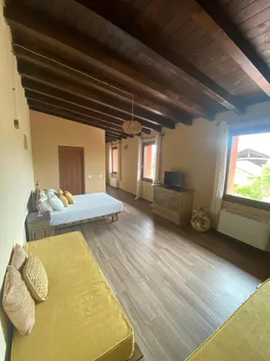 Letto o letti in una camera di Dal Maestro-Camere a Rivanazzano Terme