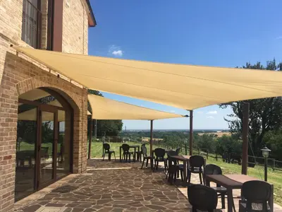 Paesaggio naturale nelle vicinanze dell'agriturismo