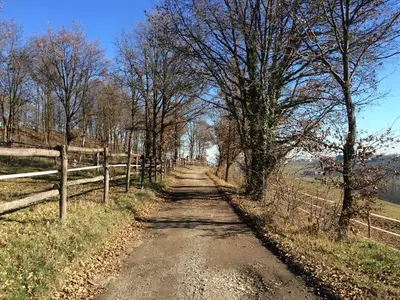 Paesaggio naturale nelle vicinanze dell'agriturismo