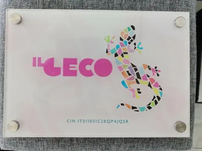 Certificato, attestato, insegna o altro documento esposto da Il Geco