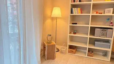 Biblioteca nell'appartamento