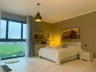 Letto o letti in una camera di Parma Business Apartment