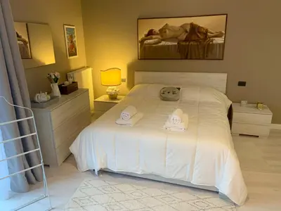 Letto o letti in una camera di Parma Business Apartment