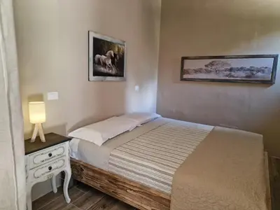 Letto o letti in una camera di Sentinella dei castagni