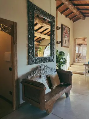 Area soggiorno di Il Fienile B&B