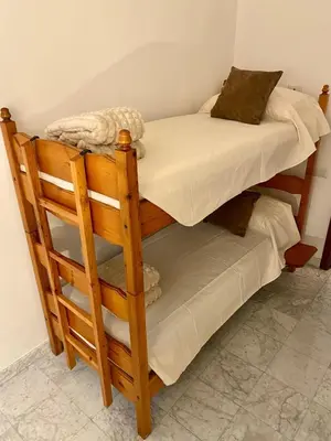 Letto o letti in una camera di Ca'de figge