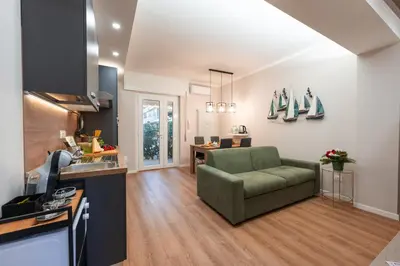 Cucina o angolo cottura di BG Apartments - Central and quiet two bedroom flat