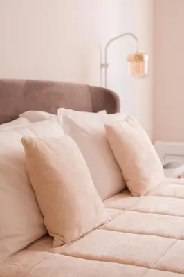 Letto o letti in una camera di Molinari House Perla - Suite moderna in centro Modena - Free ZTL
