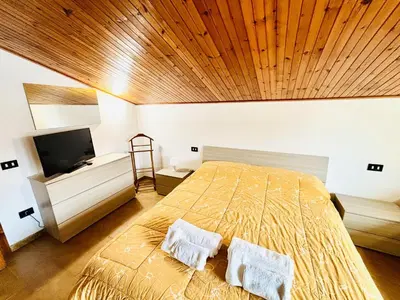 Letto o letti in una camera di Viatrevesottanta