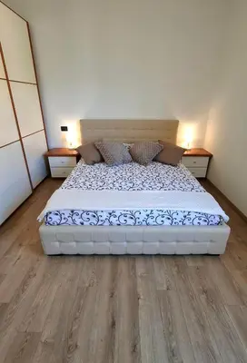 Letto o letti in una camera di Casa Happy Holiday