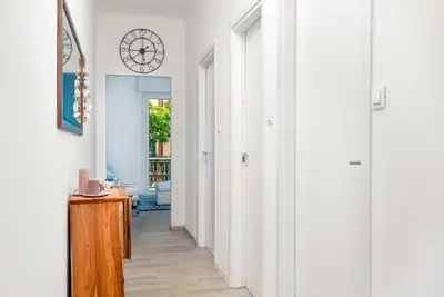 Planimetria di Cosy Corner Apartment with Terrace