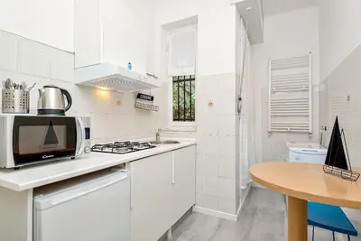 Cucina o angolo cottura di Cosy Corner Apartment with Terrace