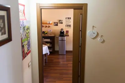 Cucina o angolo cottura di B&B Amici del Colle