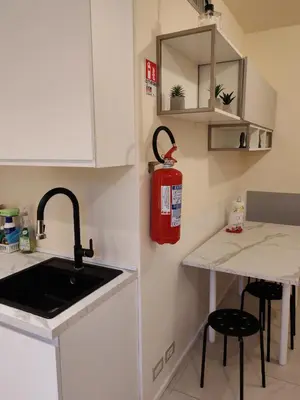 Cucina o angolo cottura di Casa Bibi Parma