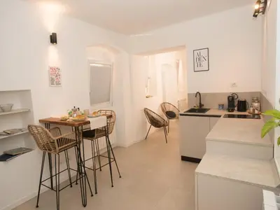 Cucina o angolo cottura di Via Alla Spiaggia