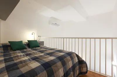 Letto o letti in una camera di Carlo Alberto 46
