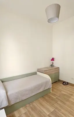 Letto o letti in una camera di Appartamento Granella