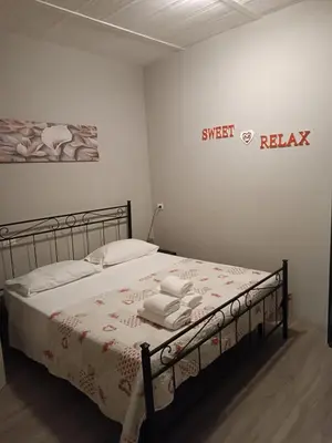 Letto o letti in una camera di Camera IN