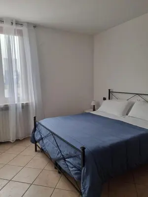 Letto o letti in una camera di Appartamento Rosa