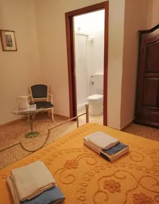Letto o letti in una camera di B&B Mare e Monti