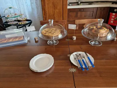Cibo presso il bed & breakfast o nelle vicinanze