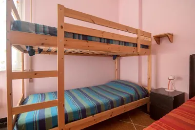 Letto o letti in una camera di 295 - Idea Living Home, 2minuti a piedi dal mare di Riva Trigoso