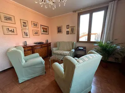 Area soggiorno di Residenza d'autore a Reggio Emilia