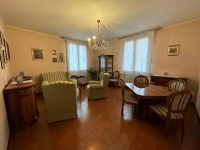 Area soggiorno di Residenza d'autore a Reggio Emilia