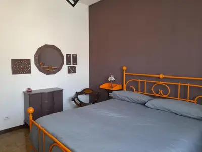 Letto o letti in una camera di La casa di Giuly