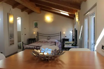 Letto o letti in una camera di Affittacamere Le Caravelle