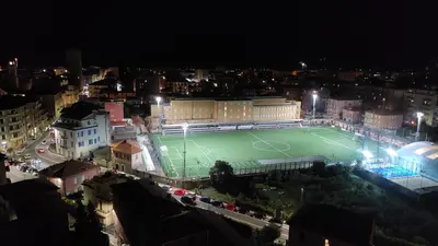 Vista generica su Lavagna o vista sulla città dall'interno dell'appartamento