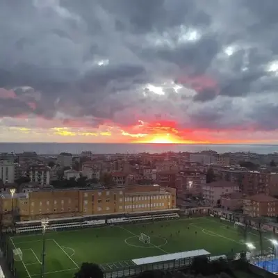 Super vista al grattacielo di Lavagna