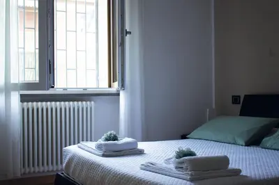 Letto o letti in una camera di Sky House