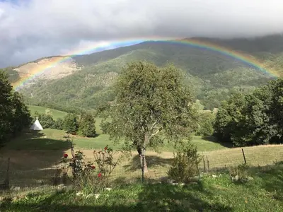 Paesaggio naturale nelle vicinanze della casa vacanze