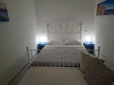 Letto o letti in una camera di Il vigneto