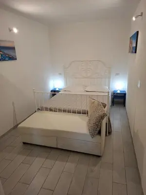 Letto o letti in una camera di Il vigneto