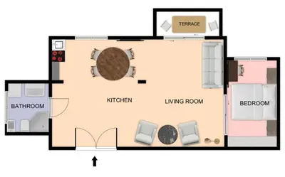 Planimetria di Italian Experience-La Casa Del Saggio