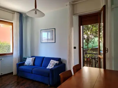 Area soggiorno di White Gull Home